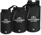 EcoGear FX Heavy Duty Waterproof Dry Bag Voyager Series – Durable Roll Top - Image 2
