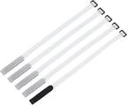MECCANIXITY 5Pcs Reusable Battery Tie Down Straps, 0.8x20" White Nylon by MECCANIXITY