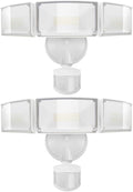 UME 2 Pack 5500LM LED Security Lights Motion Sensor Light Outdoor, 5000K by UME