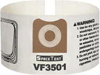 6 Pack VF3501 Replacement for Rigid Shop Vac Bags 4 Gallon Size C, compatible by SpaceTent
