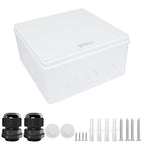 LeMotech Junction Box, Electrical Box IP65 Water Resistant Dustproof ABS by LeMotech