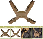 Foldable Tactical Vest Chest Rig Phone Holder, Molle Plate Carrier Pouch - Image 6