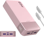 JUOVI Portable Charger 65W Power Bank 20000mAh Compact USB C Laptop Power Bank by JUOVI