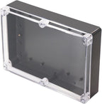 Project Box IP65 Waterproof Junction Box ABS Plastic Black Electrical Boxes DIY by Otdorpatio