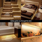 Vansky Motion Activated Bed Light, Flexible LED Strip Motion Sensor Night Light - Image 7