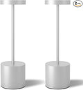 TBBGA Cordless Table Lamps Set of 2, 5000mAh Rechargeable Battery Powered Lamp by TBBGALEDCordlessTableLamps
