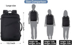 MATEIN Mens Travel Backpack, 27L Lightweight Carry on Backpack - Image 2