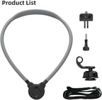 Magnetic Neck Mount for Action Camera, Quick Release Chest Holder Mount for - Image 9