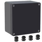 Junction Box IP65 Waterproof ABS Plastic Electrical Project Case Power Junction by Otdorpatio