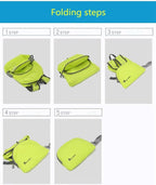 Geboldil Men's and women's waterproof backpack traveling backpack blue - Image 8