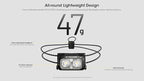 Nitecore NU25 MCT UL 400 Lumen Ultralight USB-C Rechargeble Outdoor Headlamp - Image 5