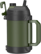 Zukro 1 Gallon Water Jug, One Gallon Large Triple Wall Insulated Metal Jug by ZukroDrinkware
