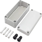 MAKERELE Waterproof Electrical Box Outdoor Junction 7.08”3.15”2.76” Outdoor by MAKERELE