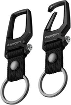 Spigen Life Carabiner Key Ring Clip, Car Keychain Clip, Bottle Opener Key Chain by Spigen