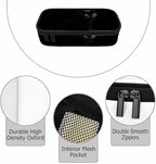 Black Cat Pencil Bag Cute Pet Animal Golden Round Eyes Big Capacity Pencil Case - Image 3