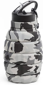 QiCheng&LYS Collapsible Water Bottle – Reuseable BPA Free Silicone Travel Water by QiCheng%26LYS