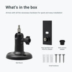 Holicfun 360° Adjustable Indoor/Outdoor Security Camera Wall Mount - Image 5