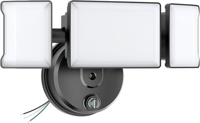 Olafus 80W Flood Lights Dusk to Dawn Outdoor Lighting, IP65 Waterproof LED by Olafus