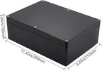 Project Box IP65 Waterproof Junction Box ABS Plastic Black Electrical Boxes DIY - Image 2