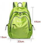 Geboldil Men's and women's waterproof backpack traveling backpack green3 - Image 2