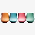 Tritan BPA-Free Plastic Shatterproof Stemless Wine Glasses, - Image 6