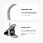 Holicfun Clip Mount for Ring, Google Nest, and Arlo Indoor Outdoor Cameras - Image 4
