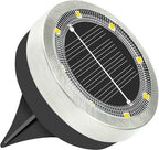 Solar Ground Lights Outdoor, 1 Pack Solar Lights Outdoor Waterproof, Mini Flat by Unknown