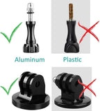 Aluminum Camera Tripod Adapter 1/4"-20 Conversion Adapter Mounts Compatible - Image 3
