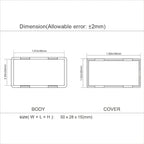 LeMotech Project Box 10 Pieces ABS Plastic Electrical Project Case Small - Image 7
