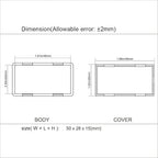 LeMotech Project Box 5 Pieces ABS Plastic Electrical Project Case Small - Image 7