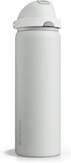 Insulated Water Bottle with Straw by ENCOOL