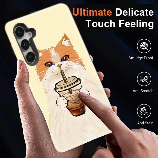 Compatible for Samsung Galaxy A37 5G Case, Dual Layer Heavy Duty 2 in 1 - Image 7