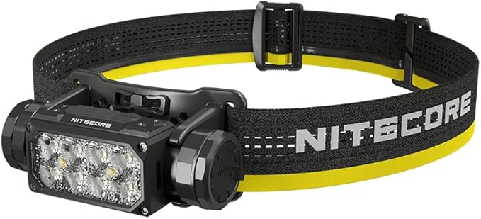 Nitecore HC65 UHE Headlamp, 2000 Lumen Max Heavy Duty Metal, USB-C Rechargeable - Image 2