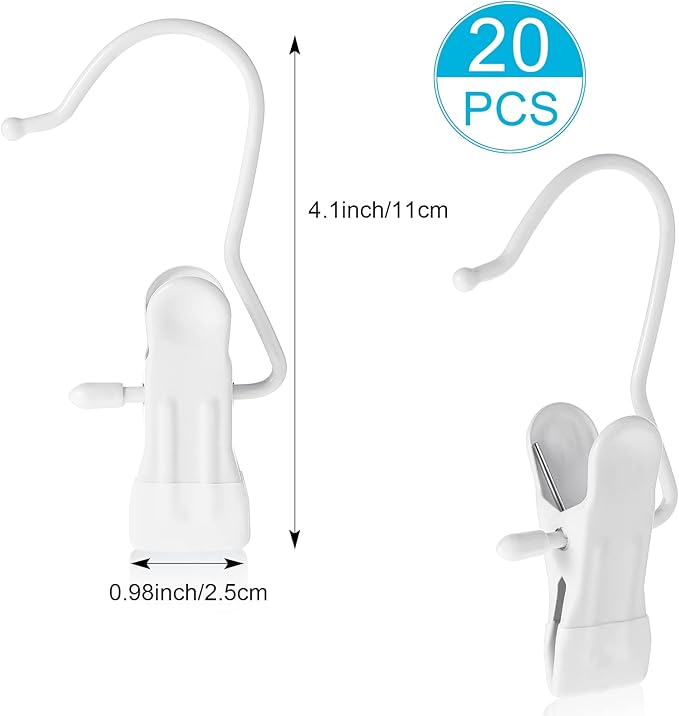 Hotop 48 Pieces Boot Hanger Clips - Image 2