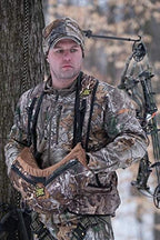 Hunter Safety System Muff-Pak: Polar Fleece Hand Warmer, Front and Back Pockets - Image 9