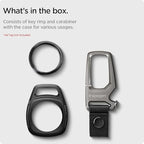 Spigen Life Carabiner Key Ring Clip, Car Keychain Clip, Bottle Opener Key Chain - Image 7