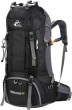 Bseash 60L Waterproof Hiking Camping Backpack by Bseash