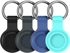 Compatible with AirTag Holder Case Keychain 4 Pack, - Image 8