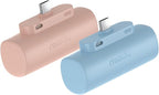 Miady 2-Pack 5000mAh Mini Portable Charger by Miady