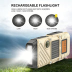 Walkie Talkies for Adults Rechargeable, FM/NOAA Emergency Radios - Image 3