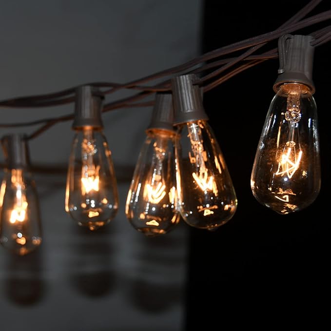 10Ft Outdoor String Lights Waterproof, Hanging Patio Lights - Image 6