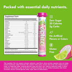 Zipfizz Daily Energy Drink Powder, Dragon Fruit Lime, 20 Pack | 3-in-1 - Image 2