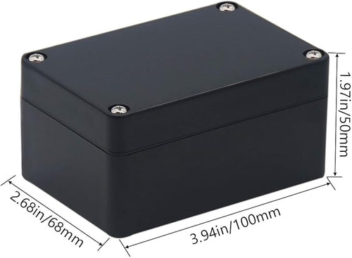 2 Pack Project Box Waterproof Plastic Junction Box ABS IP65 Electronic Project - Image 2