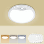 zemty 4Pack 7inch Motion Sensor Ceiling Lights Wired, 15W 1500lm 3CCT/3 by ZemtyCeilinglight