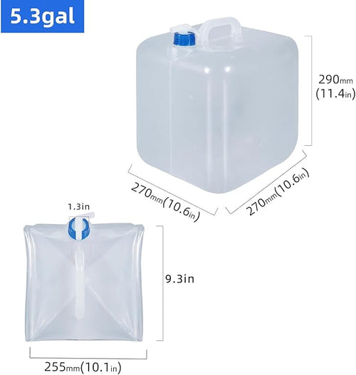 2 Pack Collapsible Water Container - Image 2