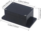 2pcs Project Box ABS Black Electrical Boxes IP65 Outdoor Waterproof Box - Image 3