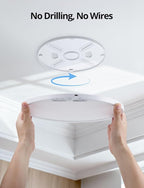 Combuh Rechargeable Battery Operated Ceiling Light - Image 4