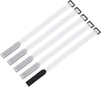 MECCANIXITY 5Pcs Reusable Battery Tie Down Straps, 0.8x16" White Nylon by MECCANIXITY
