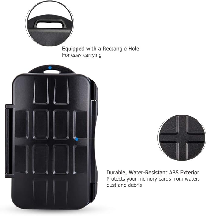 JJC 28 Slots Portable Memory Card Case Holder Storage - Image 4