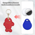 Leather Keychain Case Holder Compatible - Image 4